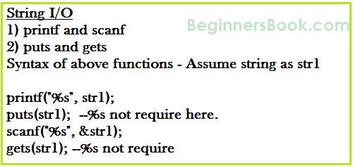 Write a c program to copy a string