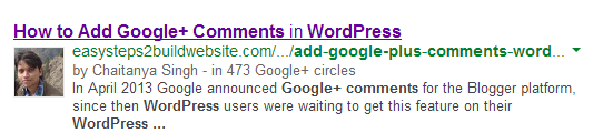 Implement Verified Google+ Authorship in WordPress 