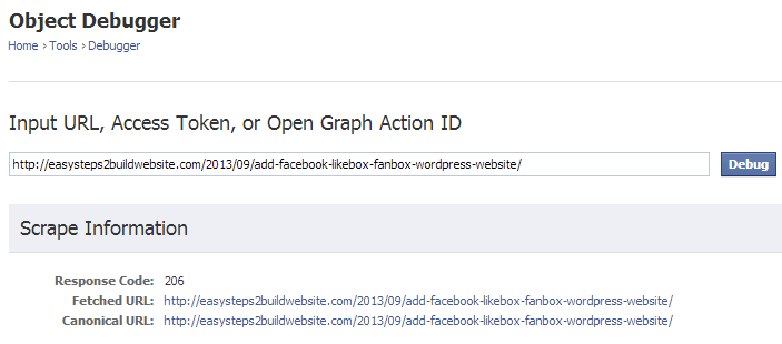 object-debugger-open-graph-appid-facebook-open-graph-debugger