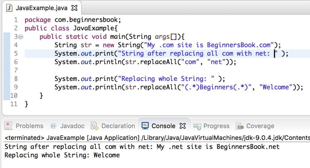 java-replace-all-chars-in-string