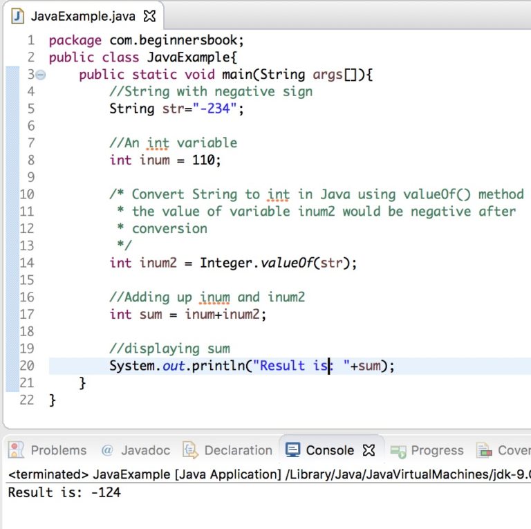 convert string to json java