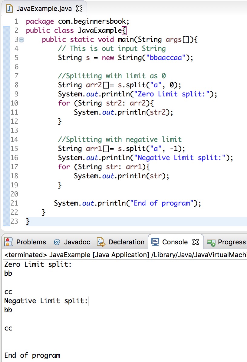 Java Split String Two Characters