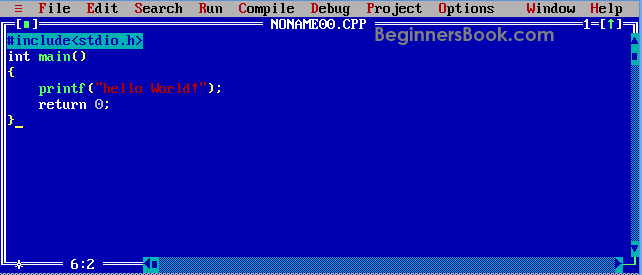 turbo c installation procedure