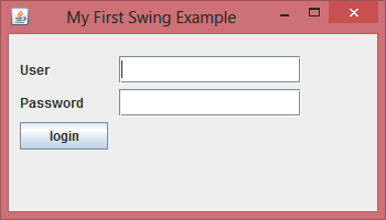 Java Swing Tutorial for beginners