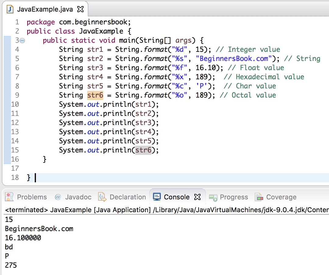 Java String Format Method Explained With Examples Riset