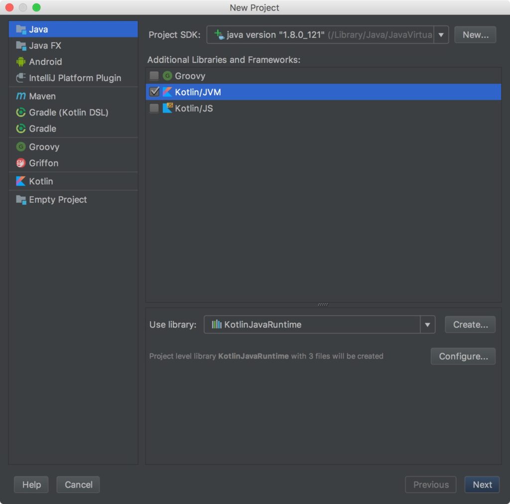 Creating your first Java application with IntelliJ IDEA 