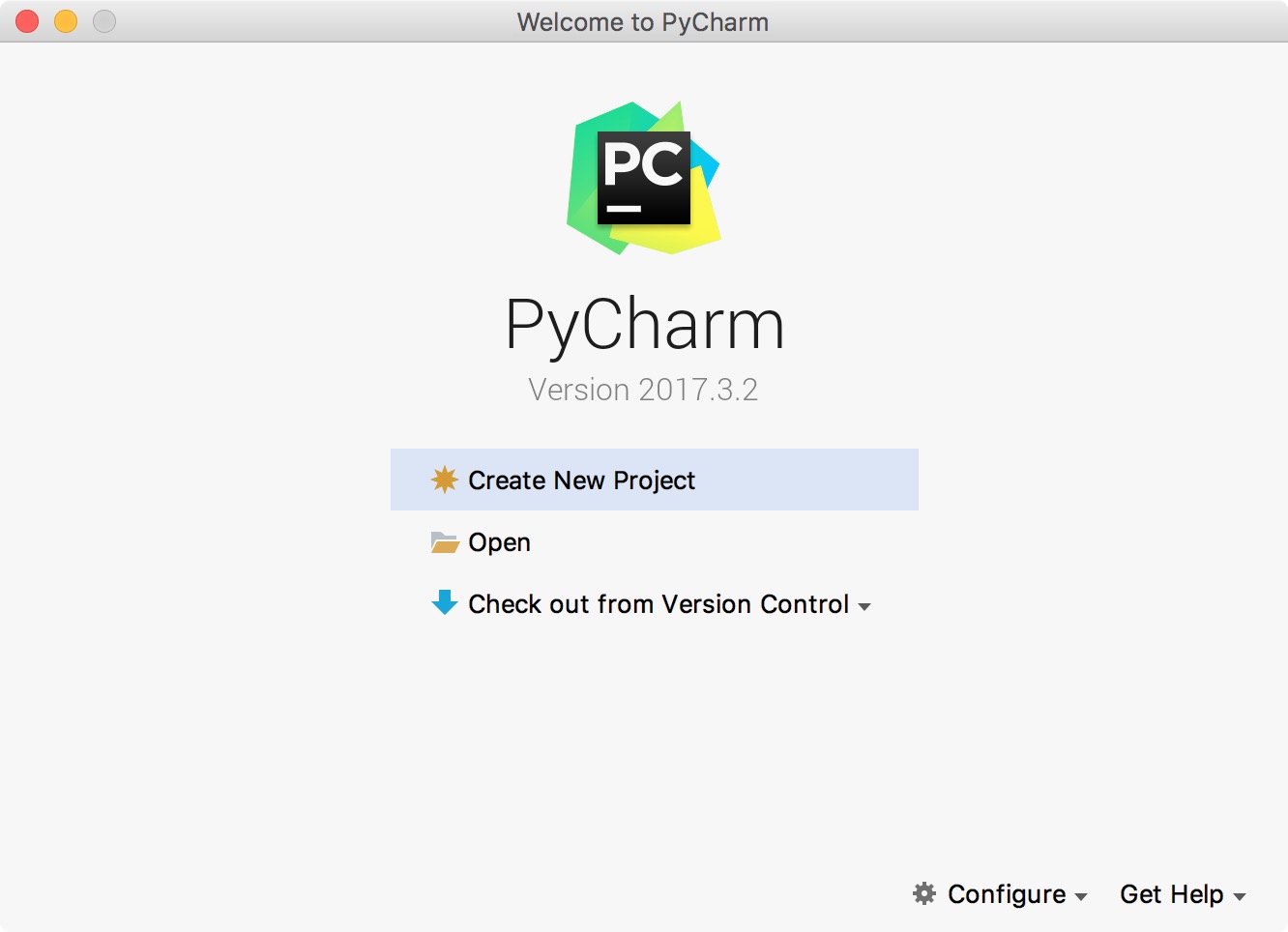 Как сделать новый проект в pycharm