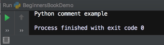 Python comments example
