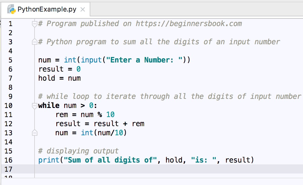 how to add 2 digits in python