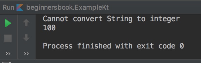 Kotlin try expression