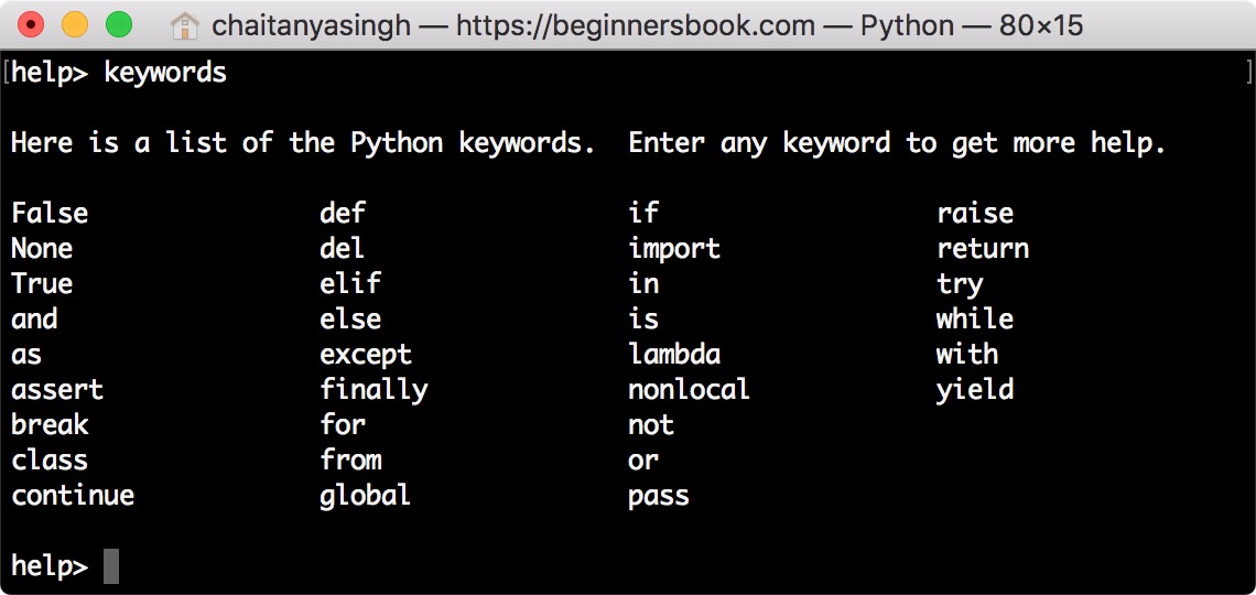 Possibly misspelt word python что это