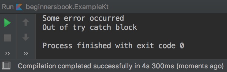 Kotlin general Exception handling in multiple catch blocks