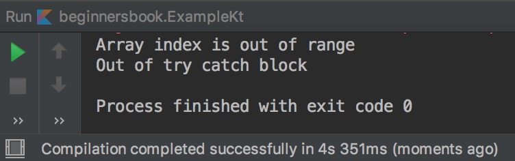 Kotlin multiple catch blocks example