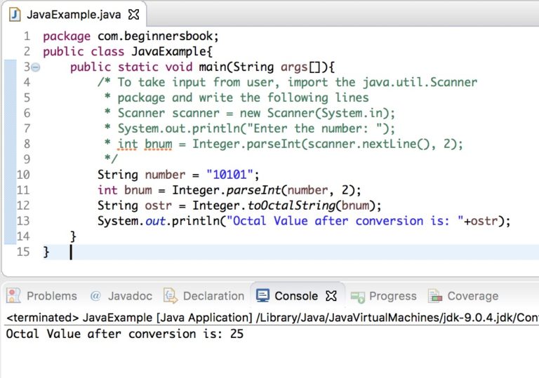 convert string to integer java