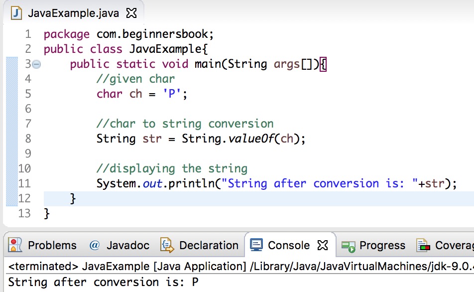 convert string to long java