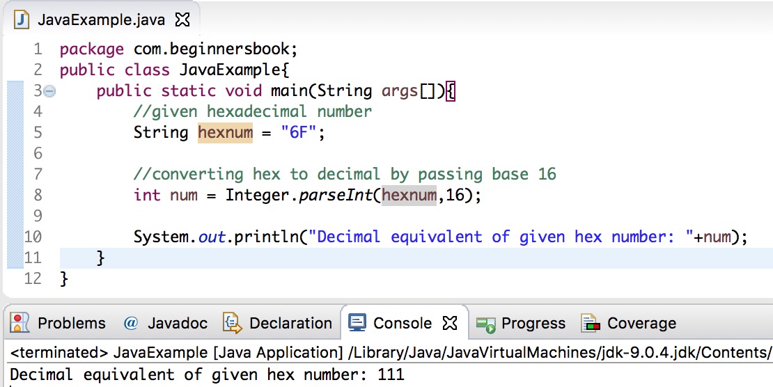 convert string to integer java