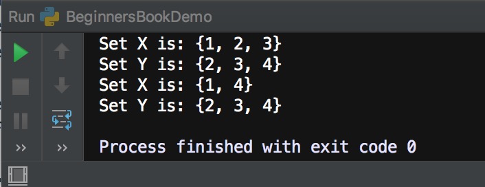 Python symmetric_difference_update() method example