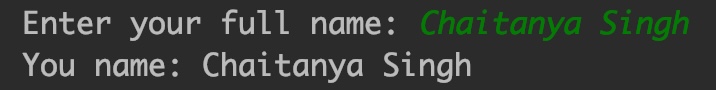 Java Scanner example