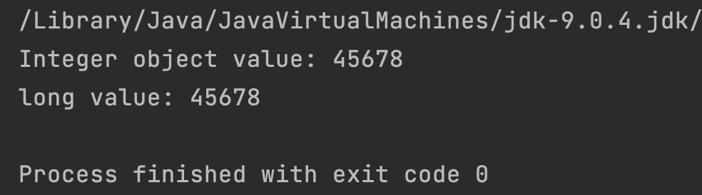 Java Integer longValue Output2