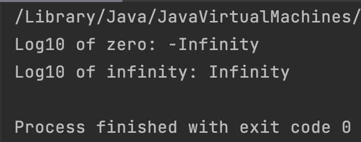 Java Math.log10() Example Output_4
