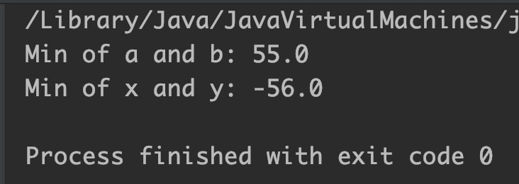 Java Math.min() Example Output_3
