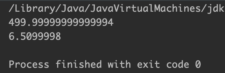 Java Math.nextDown() Example Output_1