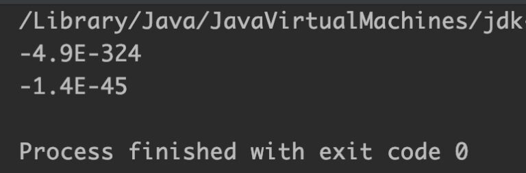 Java Math.nextDown() Method With Examples