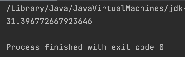 Java Math.random() Example Output1