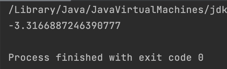 Java Math.random() Example Output2
