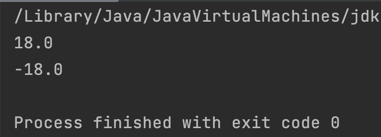 Java Math.rint() Example Output1