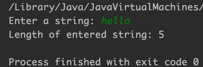 Java StringBuilder length() example output_2