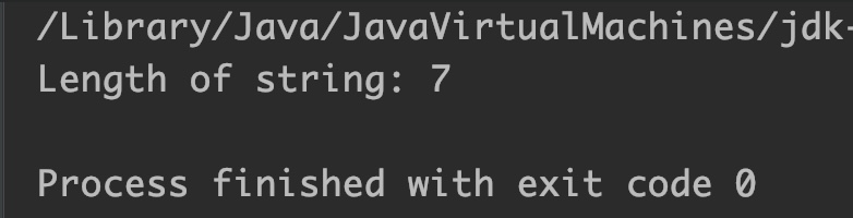 Java StringBuffer length() Example