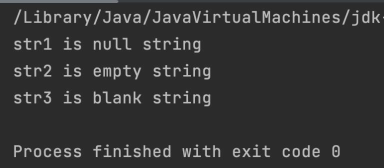 Replace With Blank In Java