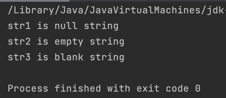 How To Check If String Is Null Empty Or Blank In Java